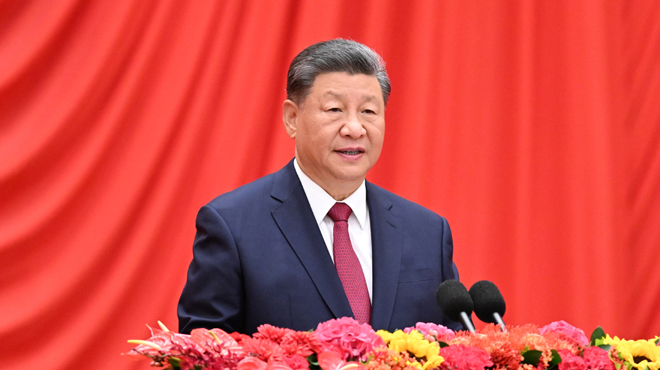 慶祝中華人民共和國成立75周年招待會隆重舉行 習近平發表重要講話